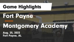 Fort Payne  vs Montgomery Academy  Game Highlights - Aug. 25, 2023