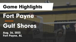 Fort Payne  vs Gulf Shores  Game Highlights - Aug. 26, 2023