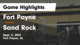 Fort Payne  vs Sand Rock Game Highlights - Sept. 5, 2023