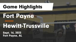 Fort Payne  vs Hewitt-Trussville  Game Highlights - Sept. 16, 2023