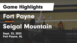 Fort Payne  vs Seigal Mountain Game Highlights - Sept. 23, 2023