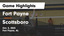 Fort Payne  vs Scottsboro  Game Highlights - Oct. 5, 2023