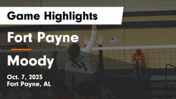 Fort Payne  vs Moody  Game Highlights - Oct. 7, 2023