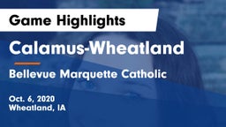 Calamus-Wheatland  vs Bellevue Marquette Catholic Game Highlights - Oct. 6, 2020