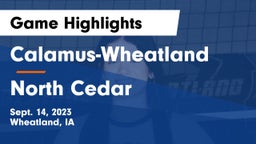 Calamus-Wheatland  vs North Cedar Game Highlights - Sept. 14, 2023