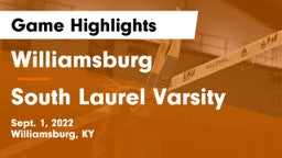Williamsburg   vs South Laurel Varsity Game Highlights - Sept. 1, 2022