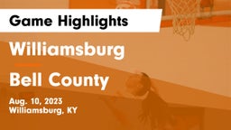 Williamsburg   vs Bell County  Game Highlights - Aug. 10, 2023