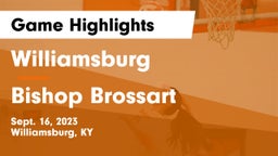 Williamsburg   vs Bishop Brossart  Game Highlights - Sept. 16, 2023