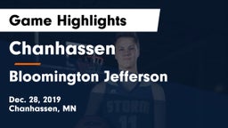 Chanhassen  vs Bloomington Jefferson  Game Highlights - Dec. 28, 2019