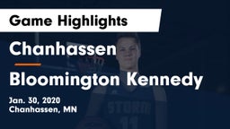 Chanhassen  vs Bloomington Kennedy  Game Highlights - Jan. 30, 2020