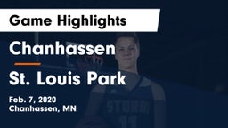 Chanhassen  vs St. Louis Park  Game Highlights - Feb. 7, 2020