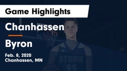 Chanhassen  vs Byron  Game Highlights - Feb. 8, 2020