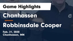 Chanhassen  vs Robbinsdale Cooper  Game Highlights - Feb. 21, 2020