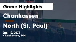 Chanhassen  vs North (St. Paul)  Game Highlights - Jan. 12, 2023