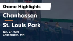 Chanhassen  vs St. Louis Park  Game Highlights - Jan. 27, 2023