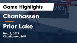 Chanhassen  vs Prior Lake  Game Highlights - Dec. 5, 2023