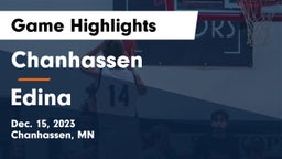 Chanhassen  vs Edina  Game Highlights - Dec. 15, 2023