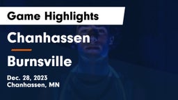 Chanhassen  vs Burnsville Game Highlights - Dec. 28, 2023