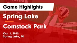 Spring Lake  vs Comstock Park Game Highlights - Oct. 1, 2019