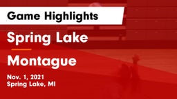 Spring Lake  vs Montague  Game Highlights - Nov. 1, 2021