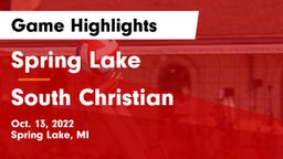 Spring Lake  vs South Christian  Game Highlights - Oct. 13, 2022