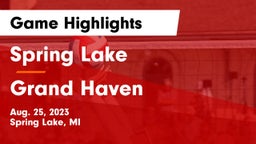 Spring Lake  vs Grand Haven  Game Highlights - Aug. 25, 2023