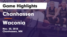 Chanhassen  vs Waconia  Game Highlights - Nov. 30, 2018