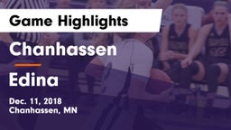 Chanhassen  vs Edina  Game Highlights - Dec. 11, 2018