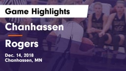 Chanhassen  vs Rogers  Game Highlights - Dec. 14, 2018