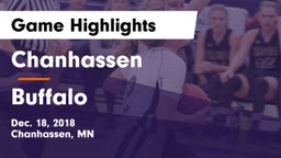Chanhassen  vs Buffalo  Game Highlights - Dec. 18, 2018