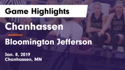 Chanhassen  vs Bloomington Jefferson  Game Highlights - Jan. 8, 2019