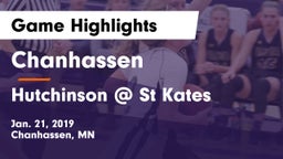 Chanhassen  vs Hutchinson @ St Kates Game Highlights - Jan. 21, 2019