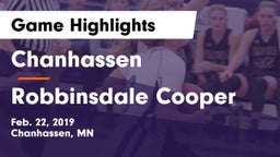 Chanhassen  vs Robbinsdale Cooper  Game Highlights - Feb. 22, 2019