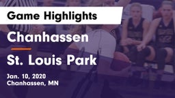 Chanhassen  vs St. Louis Park  Game Highlights - Jan. 10, 2020