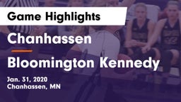 Chanhassen  vs Bloomington Kennedy  Game Highlights - Jan. 31, 2020