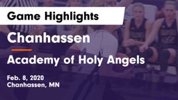 Chanhassen  vs Academy of Holy Angels  Game Highlights - Feb. 8, 2020