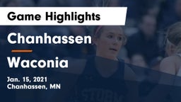 Chanhassen  vs Waconia  Game Highlights - Jan. 15, 2021