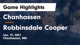 Chanhassen  vs Robbinsdale Cooper  Game Highlights - Jan. 19, 2021