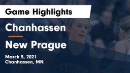 Chanhassen  vs New Prague  Game Highlights - March 5, 2021
