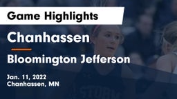 Chanhassen  vs Bloomington Jefferson  Game Highlights - Jan. 11, 2022