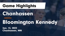 Chanhassen  vs Bloomington Kennedy  Game Highlights - Jan. 13, 2022