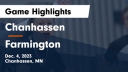 Chanhassen  vs Farmington  Game Highlights - Dec. 4, 2023