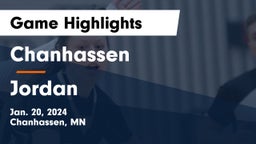 Chanhassen  vs Jordan  Game Highlights - Jan. 20, 2024