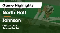 North Hall  vs Johnson  Game Highlights - Sept. 27, 2022