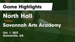 North Hall  vs Savannah Arts Academy Game Highlights - Oct. 1, 2022