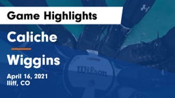 Caliche  vs Wiggins  Game Highlights - April 16, 2021