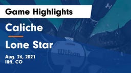 Caliche  vs Lone Star Game Highlights - Aug. 26, 2021