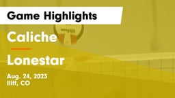 Caliche  vs Lonestar Game Highlights - Aug. 24, 2023