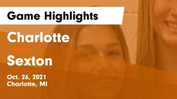 Charlotte  vs Sexton  Game Highlights - Oct. 26, 2021
