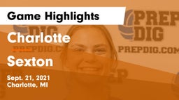 Charlotte  vs Sexton  Game Highlights - Sept. 21, 2021
